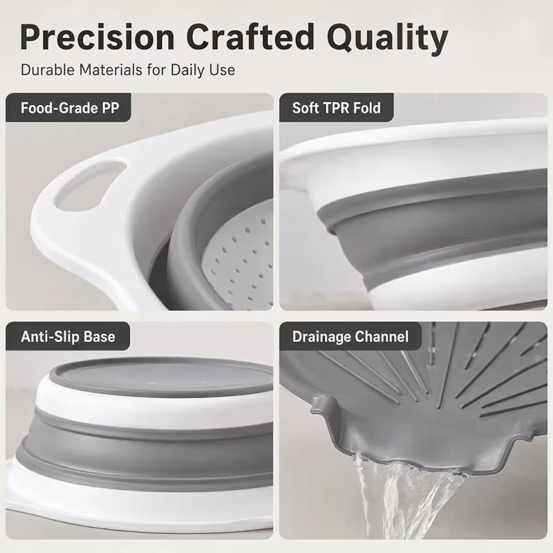 Collapsible Colander Set
