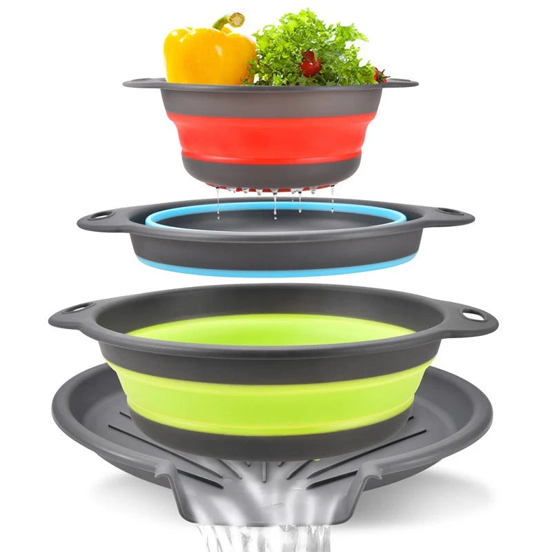 Collapsible Colander Set